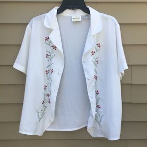 Woman's Vintage Floral Top